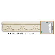 Гибкий молдинг из полиутерана CR 3008 (2.44м) Flexi*